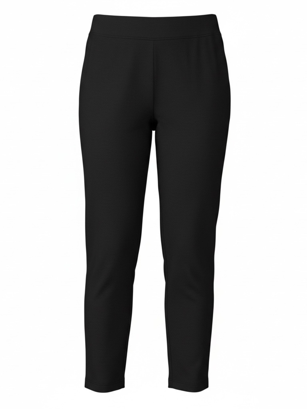Eileen Fisher Black Slim Pull-On Ponte Pants. Size petite small